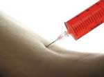 needle in arm